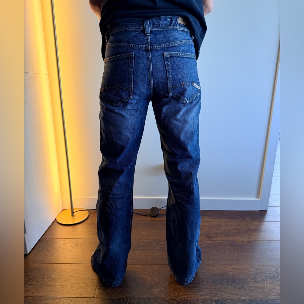 Parasuco Vintage Dark Blue Bootcut Jeans for Men